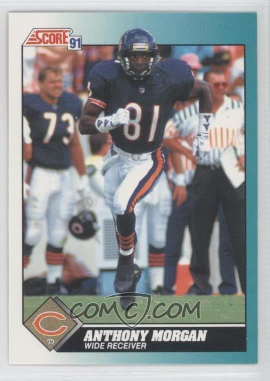 Anthony Morgan (American football) 1991 Score Rookie Traded Base 107T Anthony Morgan COMC