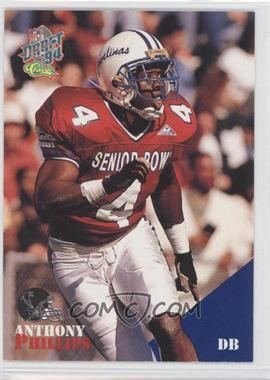 Anthony Phillips (American football) 1994 Classic NFL Draft Base 84 Anthony Phillips COMC Card