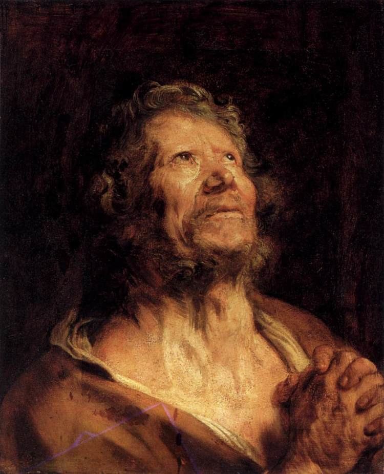 Anthony van Dyck An Apostle with Folded Hands Anthony van Dyck WikiArtorg