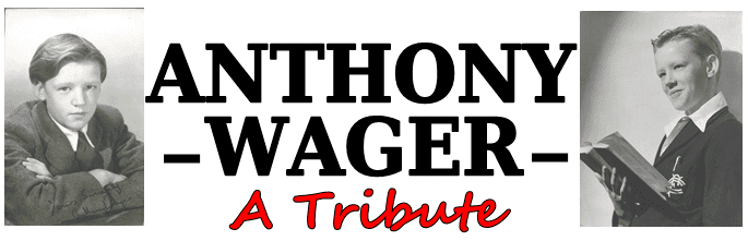 Anthony Wager Tribute to Anthony Wager