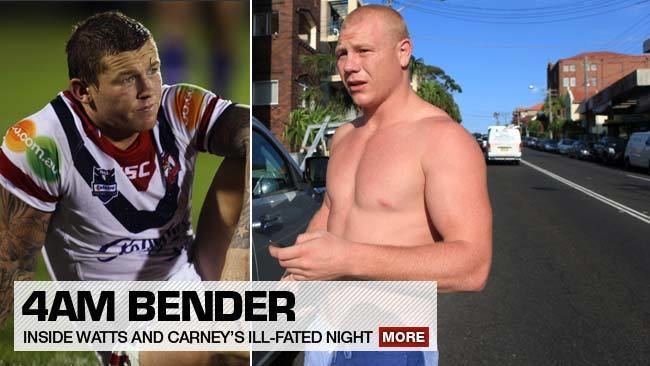 Anthony Watts (rugby league) Anthony Watts to be sacked Todd Carney on brink