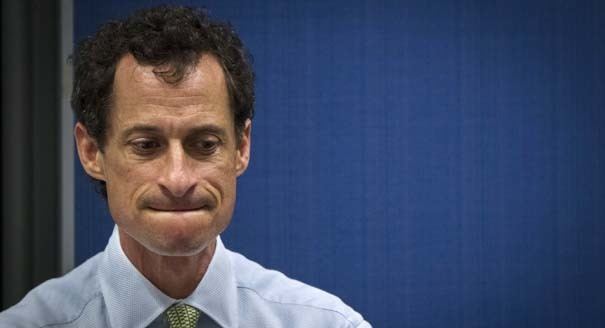 Anthony Weiner Weiner concedes flips off reporter POLITICO