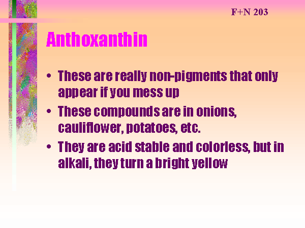 Anthoxanthin Anthoxanthin