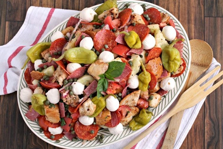 Antipasto Frugal Foodie Mama Antipasto Panzanella Salad