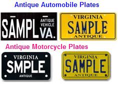 Antique vehicle registration