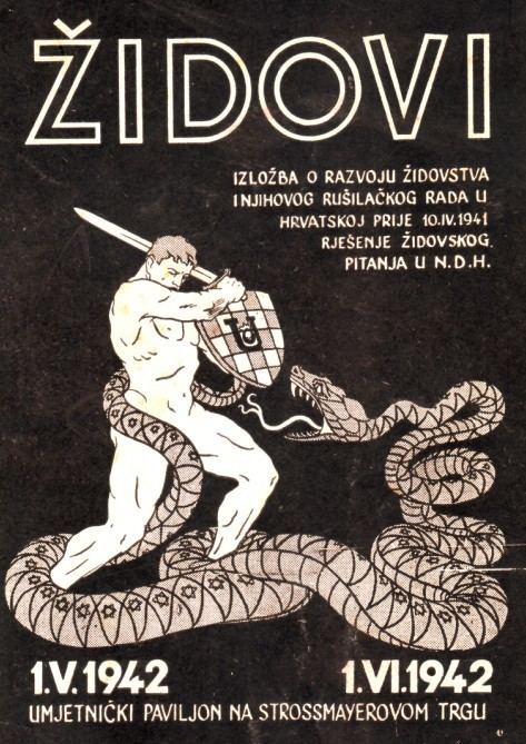 Antisemitic Exhibition in Zagreb