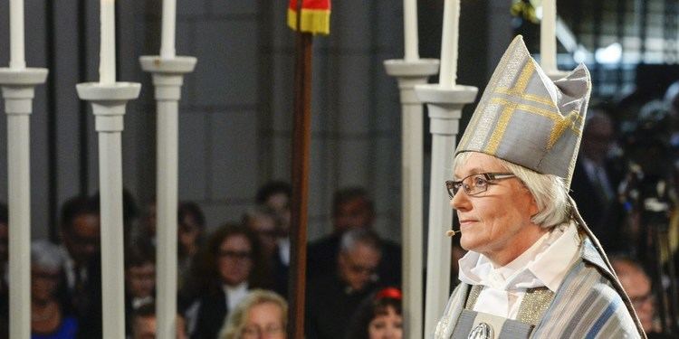 Antje Jackelén Pope Francis Meets With Female Head Of Church Of Sweden Archbishop