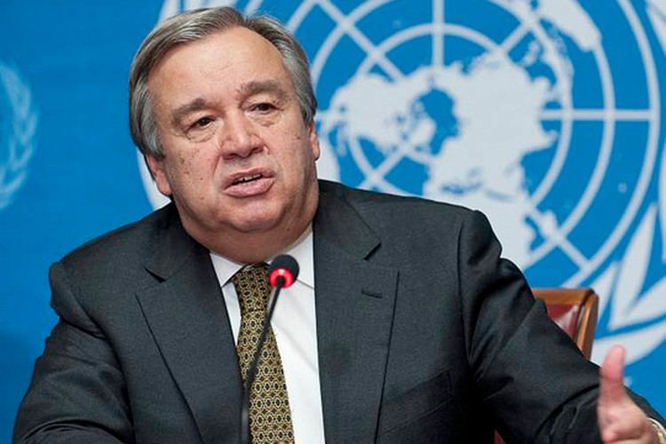 António Guterres UN Chief Antonio Guterres 39Completely Clear39 That Jerusalem Mount