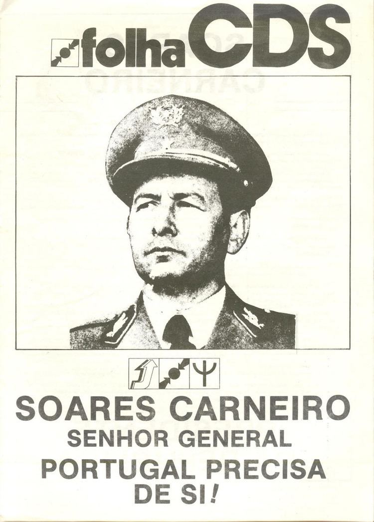 António Soares Carneiro ELEIES PRESIDENCIAIS DE 1980 CANDIDATURA DE SOARES CARNEIRO