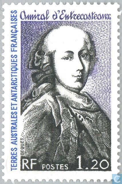 Antoine Bruni d'Entrecasteaux 1980 Antoine Bruni d39Entrecasteaux 120 stamp French Southern