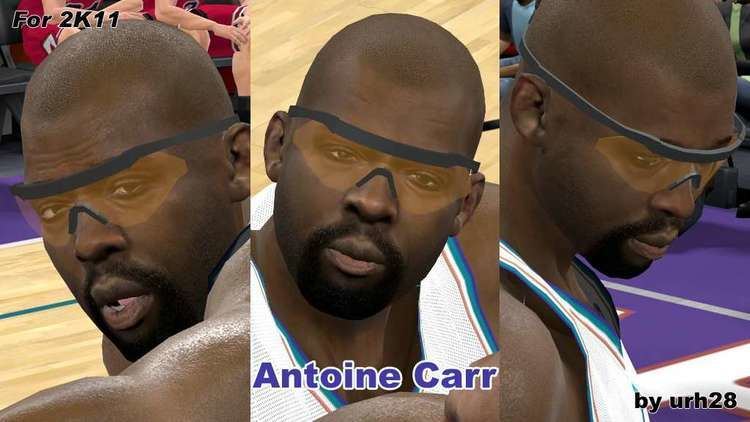 Antoine Carr Antoine Carr Cyber Face NBA 2K11