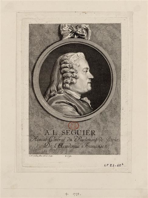 Antoine-Louis Séguier Charles Nicolas Cochin le Jeune AntoineLouis Sguier 17261792