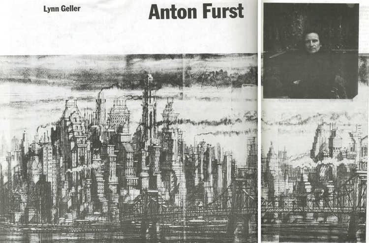 Anton Furst BOMB Magazine Anton Furst by Lynn Geller