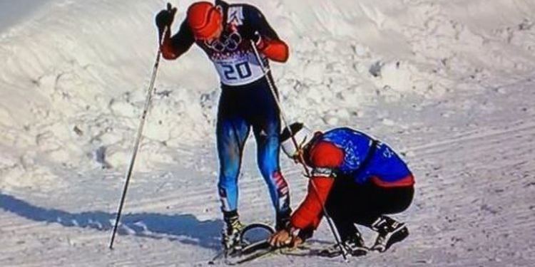 Anton Gafarov Justin Wadsworth Canadian Coach Helps Russian Skier