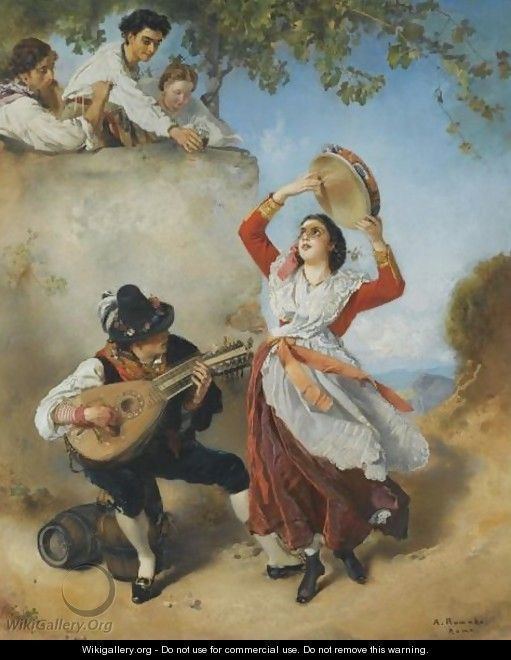 Anton Romako Street Musicians Anton Romako WikiGalleryorg the