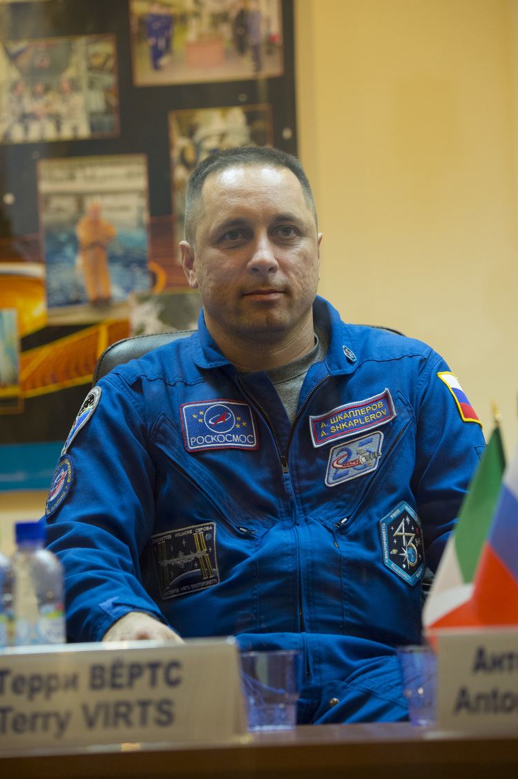 Anton Shkaplerov Space in Images 2014 11 Anton Shkaplerov during