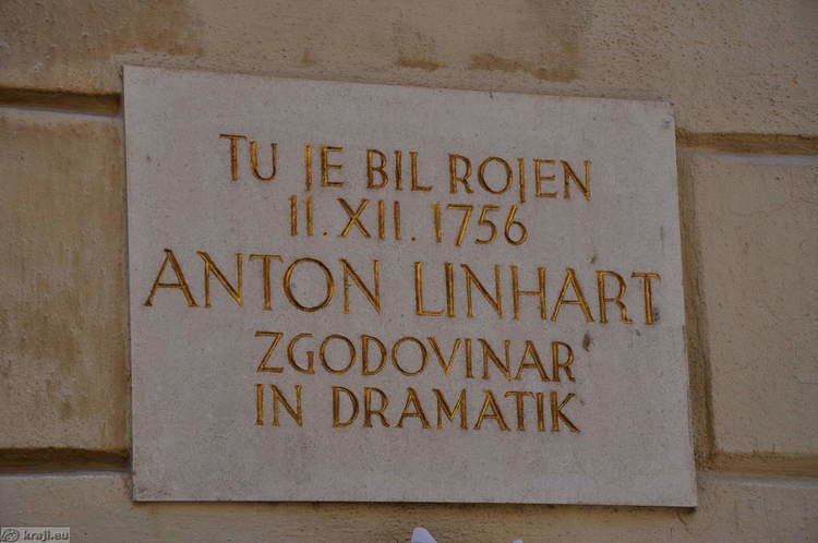 Anton Tomaz Linhart Radovljica Birthplace of Anton Tomaz Linhart KRAJI