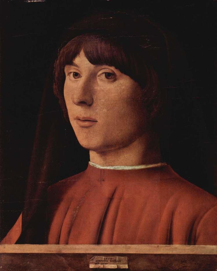 Antonello da Messina Portrait of a Man Antonello da Messina WikiArtorg