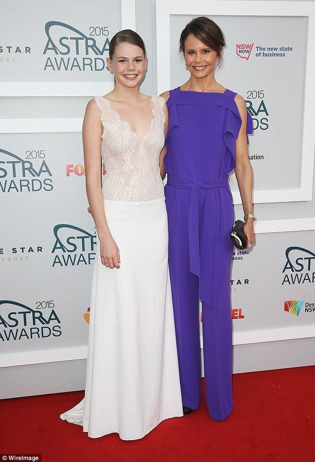 Antonia Kidman ASTRA Awards 2015 Antonia Kidman takes daughter Lucia 16