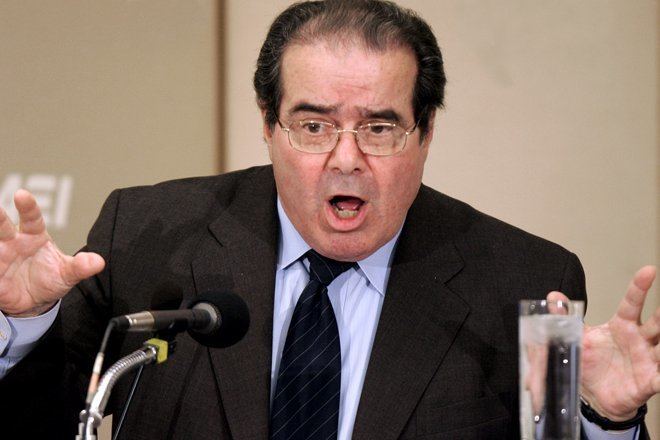 Antonin Scalia Antonin Scalia ranting old man Saloncom