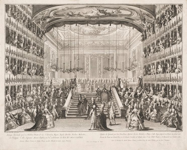 Antonio Baratti Performance for the Grand Duke of Russia 1782 by Antonio Baratti