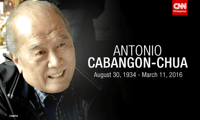 Antonio Cabangon Chua Nine Media Corporation chairman CabangonChua passes away CNN