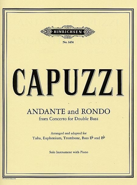 Antonio Capuzzi Giuseppe Antonio Capuzzi Free sheet music to download in PDF MP3