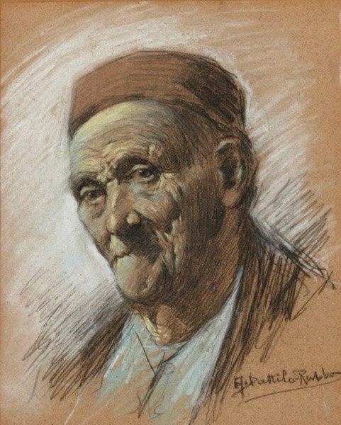 Antonio Dattilo Rubbo An Old Colonist 1921 by Antonio DattiloRubbo The Collection