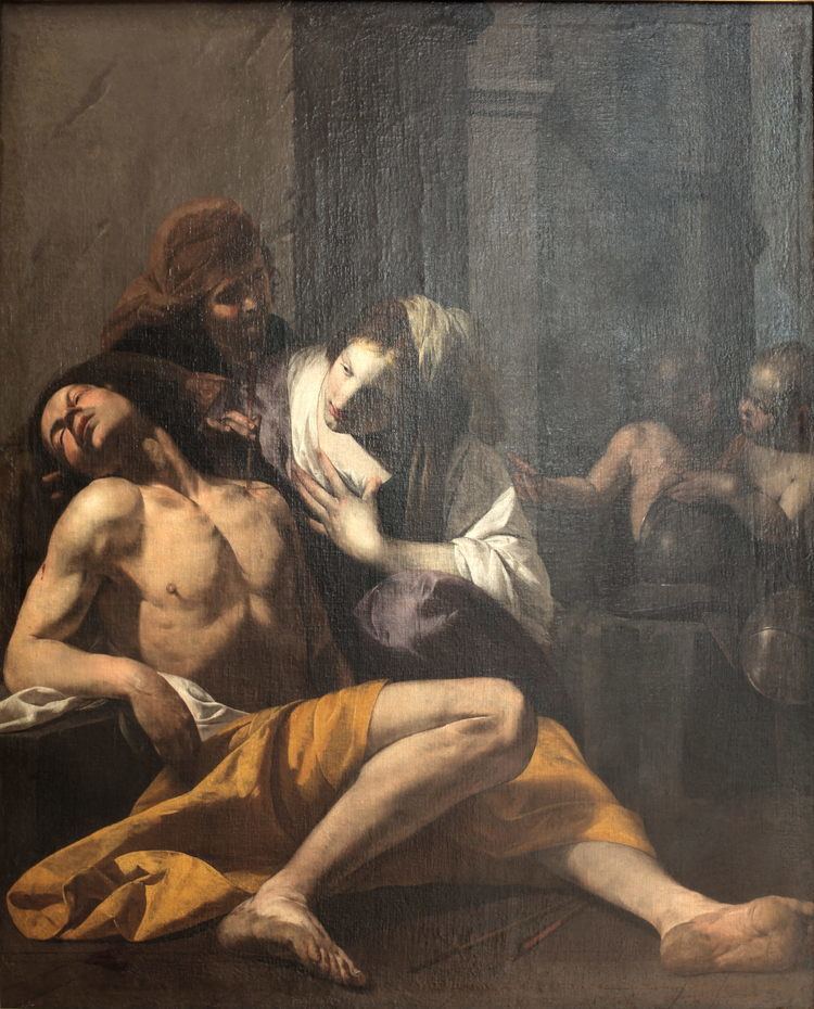 Antonio de Bellis FileSaint Sebastian healed by Saint IreneAntonio De