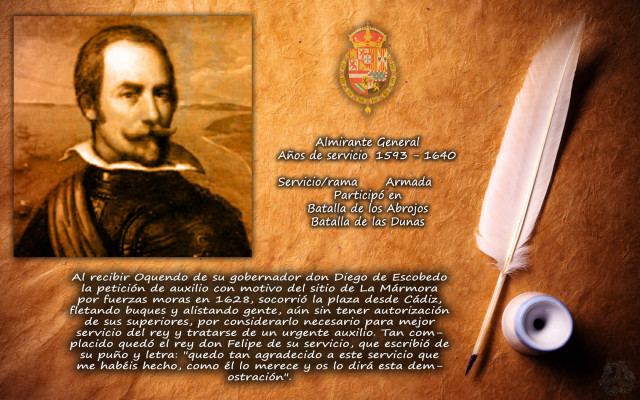 Antonio de Oquendo Antonio de Oquendo y Zandategui Almirante General de la