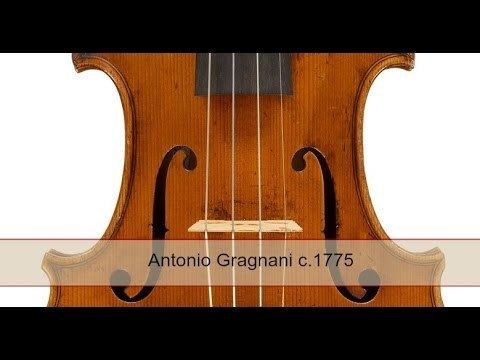 Antonio Gragnani Antonio Gragnani violin c 1775 YouTube