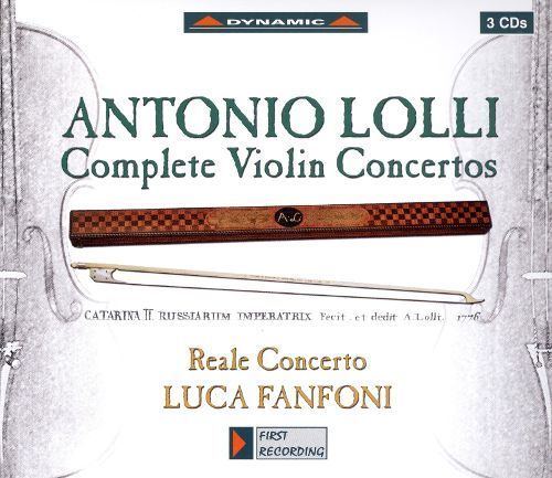 Antonio Lolli Antonio Lolli Complete Violin Concertos Luca Fanfoni Songs