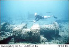 Antonio López (shipwreck) httpsuploadwikimediaorgwikipediacommonsdd