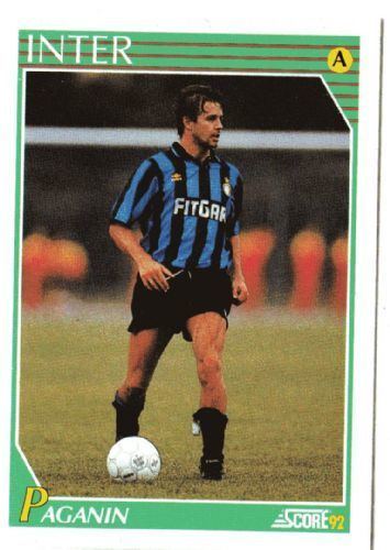 Antonio Paganin INTERNAZIONALE Antonio Paganin 133 SCORE 1992 Italian Football