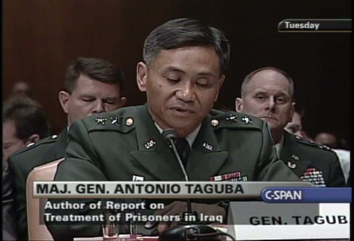Antonio Taguba Major General Taguba User Clip CSPANorg