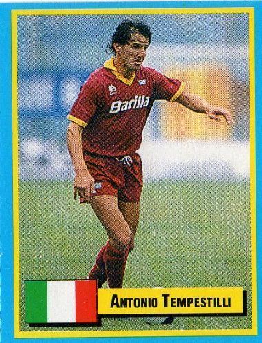 Antonio Tempestilli AS ROMA Antonio Tempestilli TOP Micro Card Italian League 1989