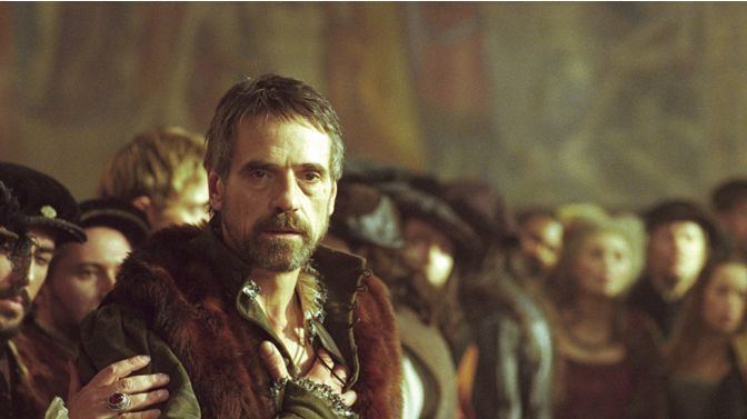Jeremy Irons as Antonio in a scene from the 2004 romantic drama film, The Merchant of Venice