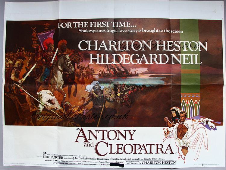 Antony and Cleopatra (1972 film) Antony and Cleopatra Original Vintage Film Poster Original Poster