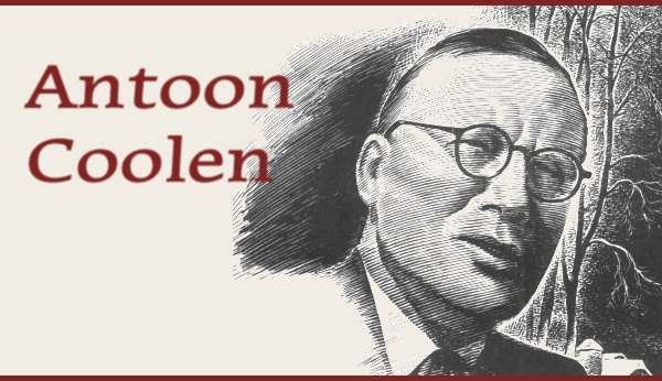Antoon Coolen Cultureel Brabant CuBra Hans Hoenjet over Antoon Coolen