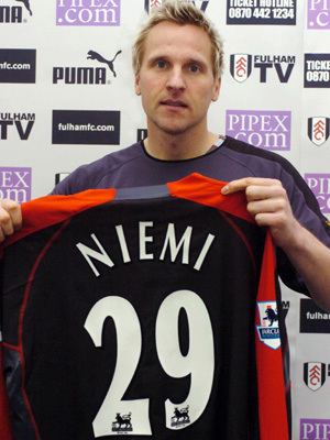 Antti Niemi (footballer) Memory Lane Fulham Football Club