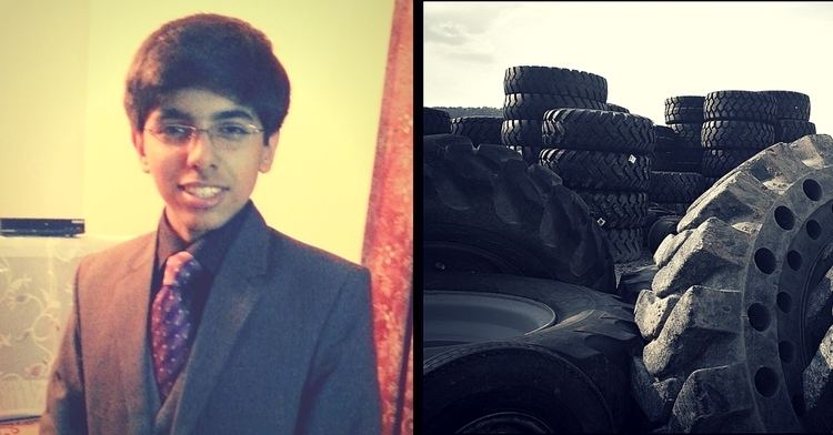 Anubhav Wadhwa 16YearOld Anubhav Wadhwa Is on a Mission to Recycle Used Tyres