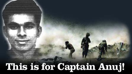 Anuj Nayyar This is for Captain Anuj