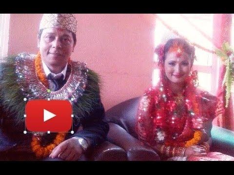 Anup Baral Anup Baral and Deeya Maskey marriage july 7 2014 Wedding of Nepali