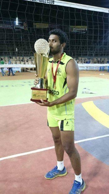 Anup D'Costa Intl Volleyball player Anup DCosta gets Ekalavya award Udupi Today