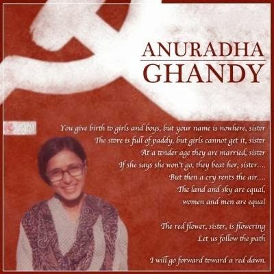 Anuradha Ghandy Democracy and Class Struggle Remembering Anuradha Ghandy