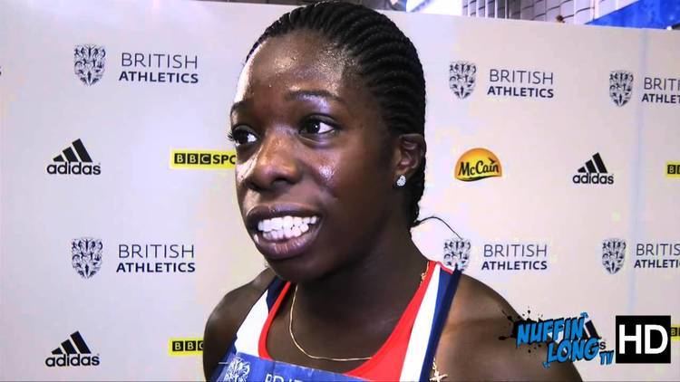 Anyika Onuora Anyika Onuora post race interview British Athletics