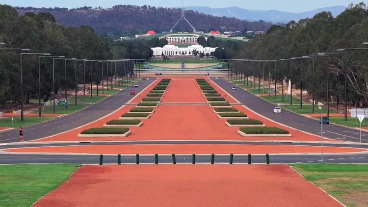 Anzac Parade, Canberra Travel Canberra Australia The Anzac Parade in Canberra YouTube