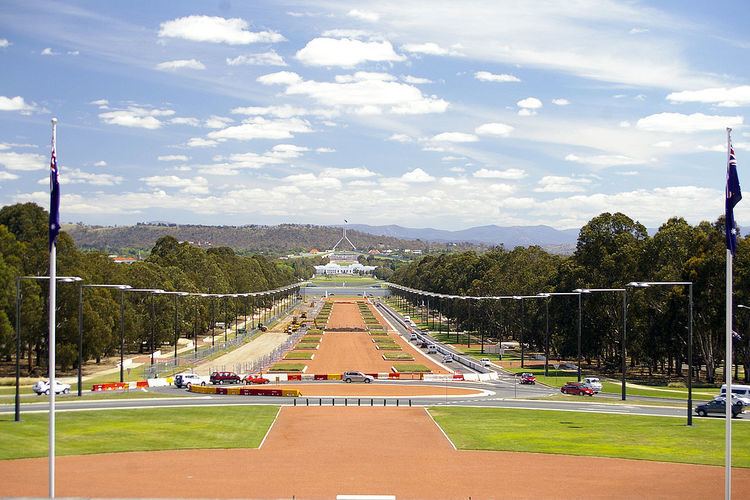 Anzac Parade, Canberra FileLooking down Anzac Parade from the AWMjpg Wikimedia Commons