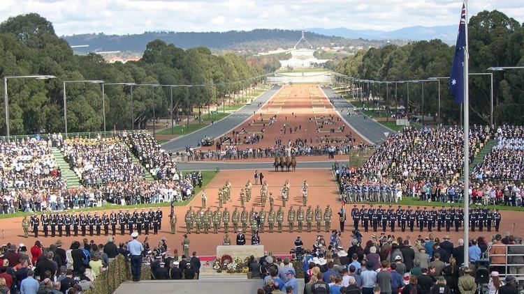 Anzac Parade, Canberra Anzac Day in Canberra ABC News Australian Broadcasting Corporation
