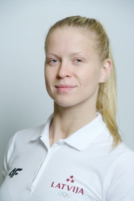 Aļona Ribakova Aona RIBAKOVA Latvijas komanda Rio 2016 Sportacentrscom